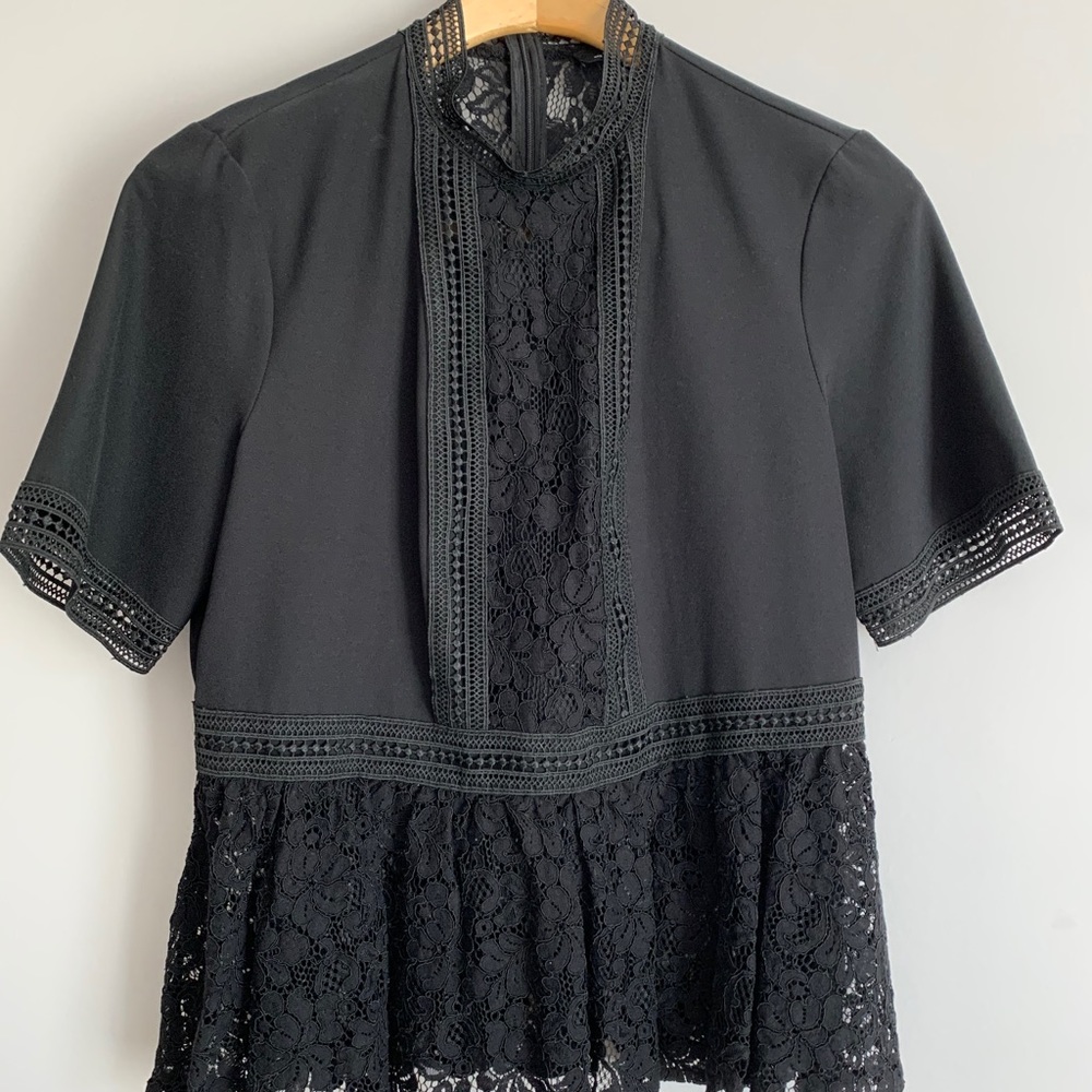 Zara blouse/dressy top